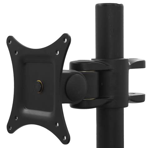 Ø35mm Pole mount clamp Universal bracket for all 13"-27" Monitors VESA ...