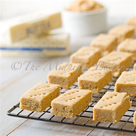 Brown Sugar Shortbread - The Midnight Baker