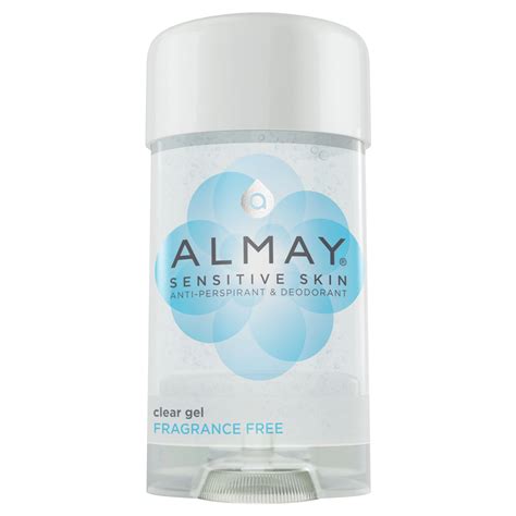 Almay Hypoallergenic Clear Gel Fragrance Free Antiperspirant ...