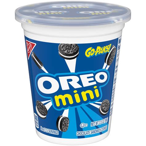 Oreo Mini Bite Size Go-Paks, 3.5 OZ | Pick Up In Store TODAY at CVS