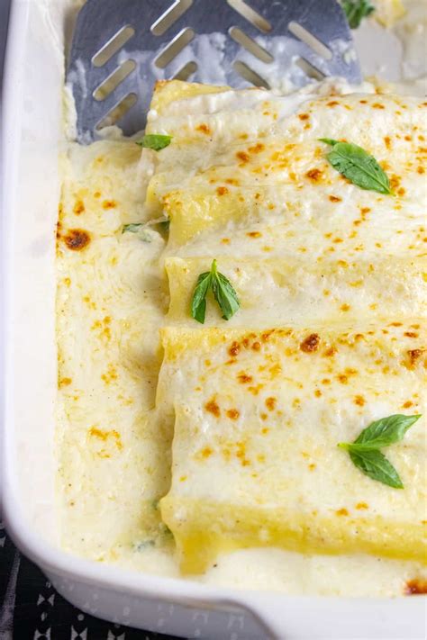 Creamy Baked Crab Cannelloni – Giadzy