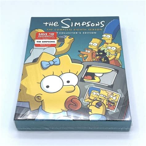 The Simpsons - Season 8 (DVD, 2009, 4-Disc Set) for sale online | eBay