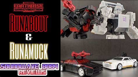 Transformers WFC Earthrise Battlechargers Runabout & Runamuck Review - YouTube