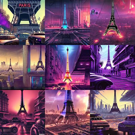 Paris in Cyber Punk 2077, highly detailed digital art | Stable Diffusion | OpenArt