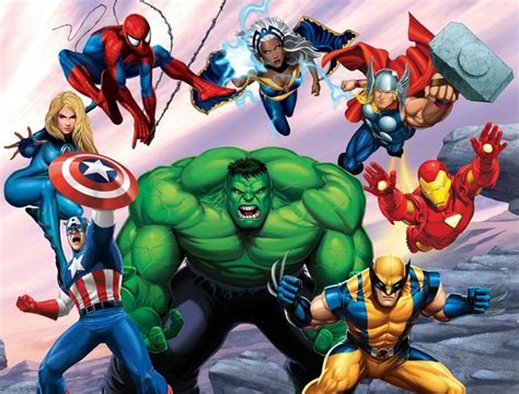 an image of the avengers and other superheros