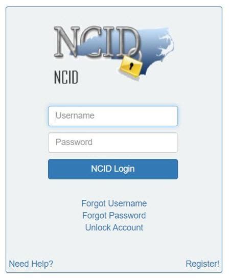 Login Instructions for NCFS | NC OSC