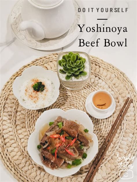 {Cooking} Yoshinoya Beef Bowl replica | Simply Tale