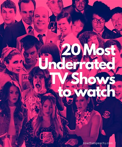 20 Most Underrated TV Shows You Need To Binge Watch | Now thats Peachy