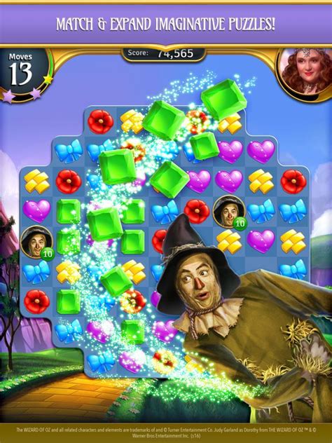 wizard of oz match 3 game free download - howtogrownailsfasterovernight