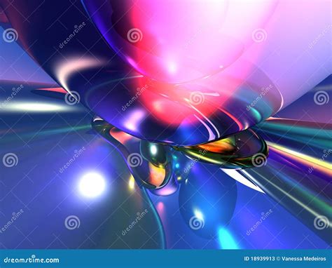 3D Abstract Colorful Pink Wallpaper Background Stock Illustration - Illustration of curve ...