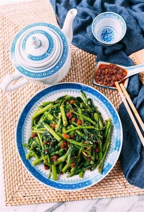 Kangkung Belacan (Water Spinach with Shrimp Paste) - The Woks of Life