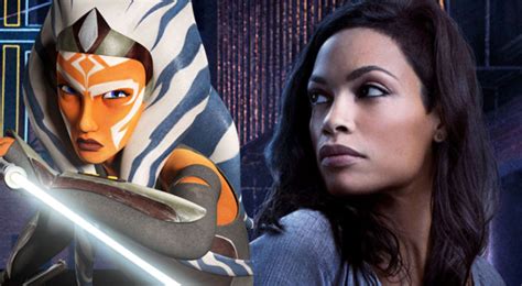 The Movie Sleuth: Galactic Images: Rosario Dawson as Ahsoka Tano in Fan Art From Camille Violet