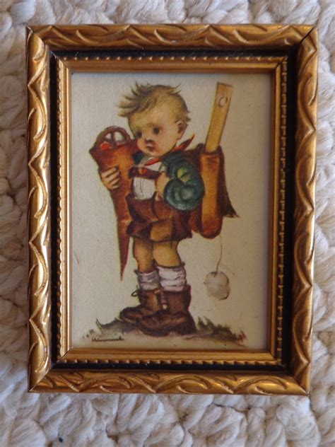 “8” ORIGINAL HUMMEL FRAMED PRINTS (#1791) They were Made in Western ...