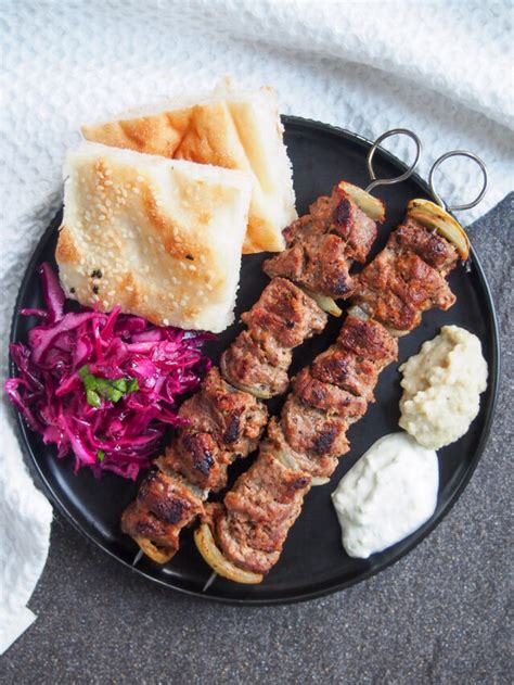 Lamb shish kebab - Caroline's Cooking