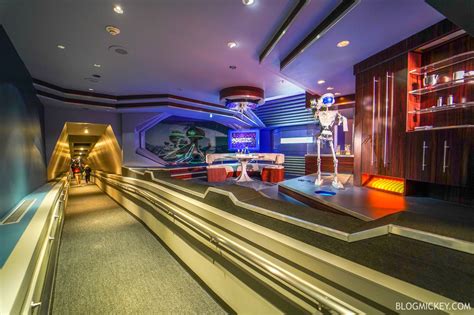 PHOTOS: New Space Mountain Exit and Queue Elements Debut; Moving Walkway Removed