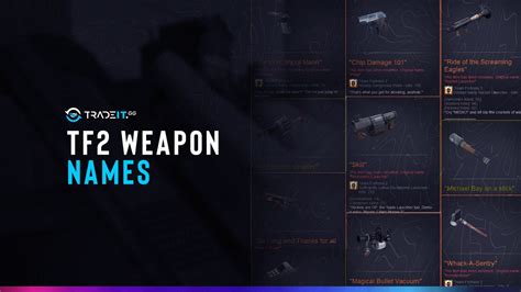 TF2 Weapon Names