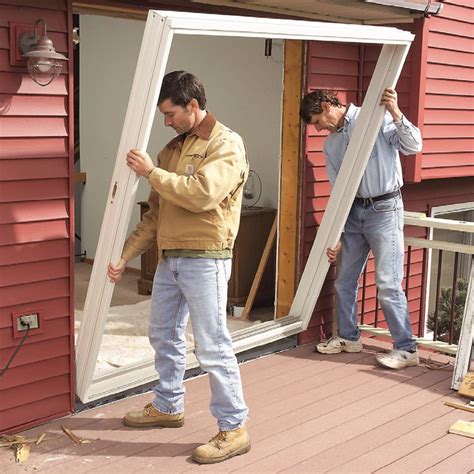 How to Replace a Patio Door | The Family Handyman