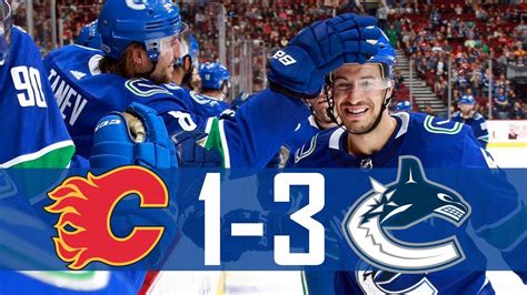 Canucks vs Flames | Pre Season | Highlights (Sept. 28, 2017) [HD] - YouTube