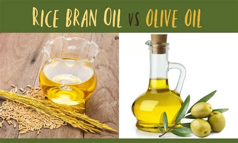 Rice Bran Oil vs Olive Oil: The Ultimate Verdict - The Coconut Mama