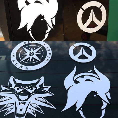 Overwatch Logo Vinyl Decal Car Decal Laptop Decal | Etsy