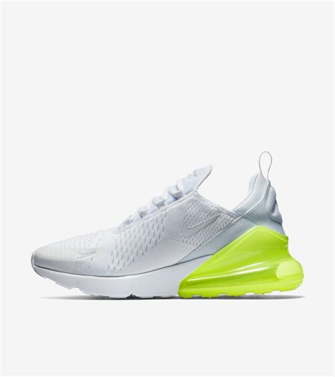 Nike Air Max 270 White Pack 'Volt' Release Date. Nike SNKRS IE