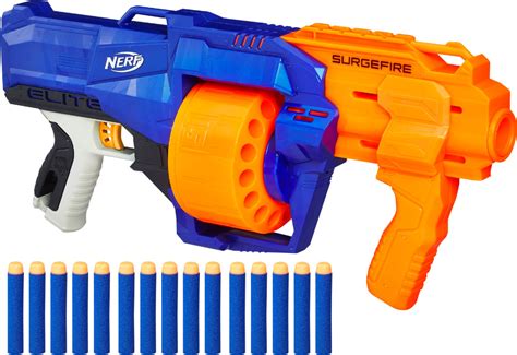 Customer Reviews: Nerf N-Strike Elite SurgeFire Blaster Blue And Orange ...