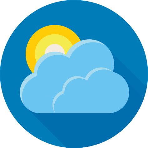 Cloud, forecast, sun, weather icon