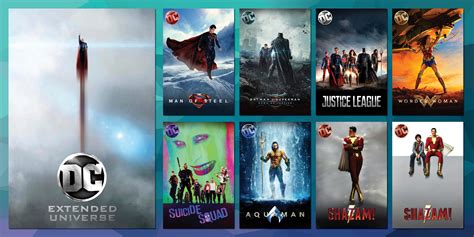 DC Extended Universe Poster Collection : r/DannyBeaton