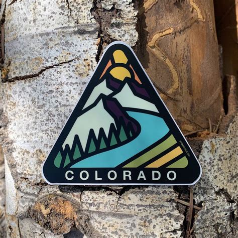 Colorado Badge Sticker — Atomicchild