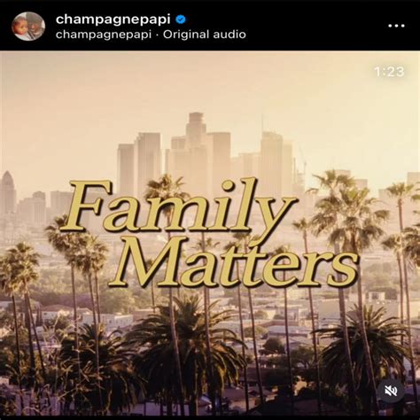 Drake - Family Matters | ToonGods