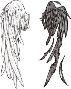 Broken wings tattoo