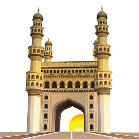 View of charminar, with sun and white background #Sponsored , #SPONSORED, #ADVERTISEMENT, # ...