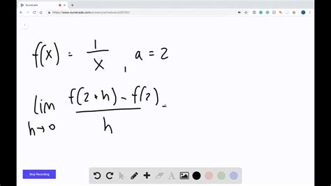 Derivatives | Calculus; Graphical, Numerical, Alg…