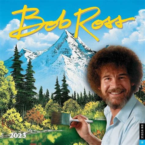 Amazon | ボブ ロス Bob Ross 2023 カレンダー絵画教室 | アニメ・萌えグッズ 通販