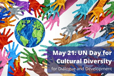 UN Day for Cultural Diversity for Dialogue and Development | Your Dream ...