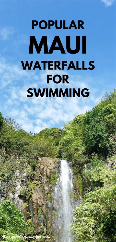 Wailua Falls: Easy-access Maui waterfalls for swimming PHOTOS Road to ...