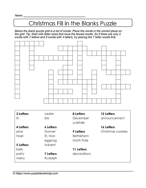 Printable Puzzles For 10 Year Olds | Printable Crossword Puzzles | Fill in puzzles, Printable ...