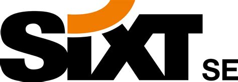 Sixt logo in transparent PNG and vectorized SVG formats