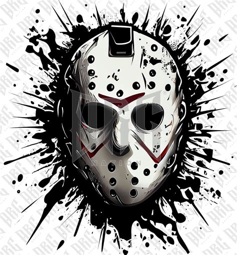 Jason Voorhees PNG Jason Voorhees Sublimation Trendy Jason - Etsy Canada