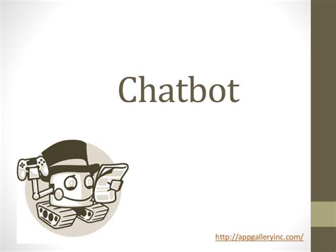 Chatbot ppt