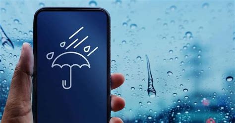 The best applications with rain alerts - GEARRICE