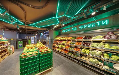 Supermarket interior design :: Behance