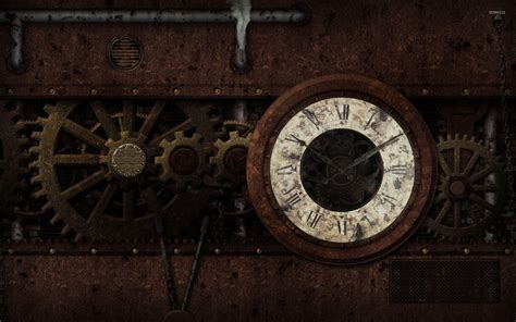 Steampunk Clock Wallpapers - Top Free Steampunk Clock Backgrounds - WallpaperAccess