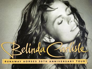 Belinda Carlisle Runaway Horses 30th Anniversary Tour | Girl.com.au