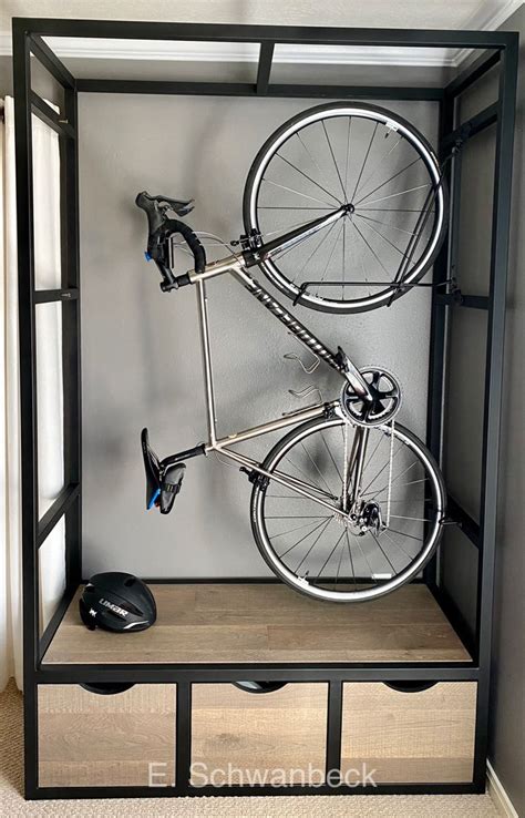 Indoor Bike Rack Version 2.0 | Indoor bike rack, Bike storage, Bike ...