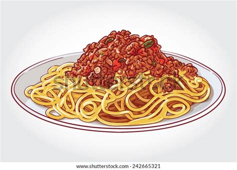 Spaghetti Alla Bolognese: Over 4 Royalty-Free Licensable Stock Vectors & Vector Art | Shutterstock