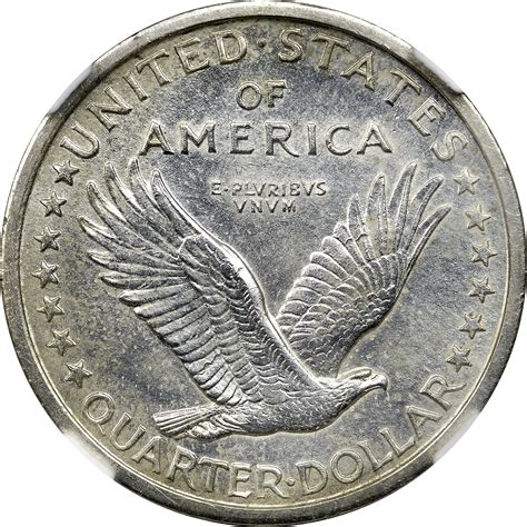 1916 Standing 25C MS Standing Liberty Quarters | NGC