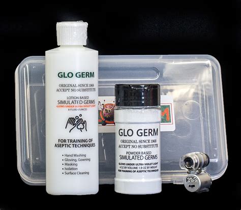 Glo Germ Microscope Kit with Gel: Glo Germ