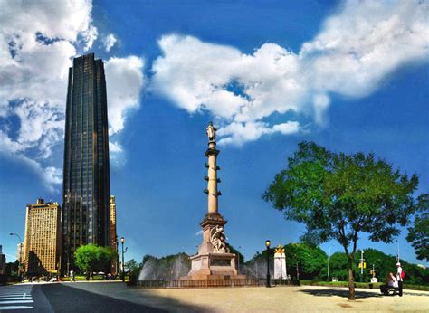 Columbus Circle Fountain: W59