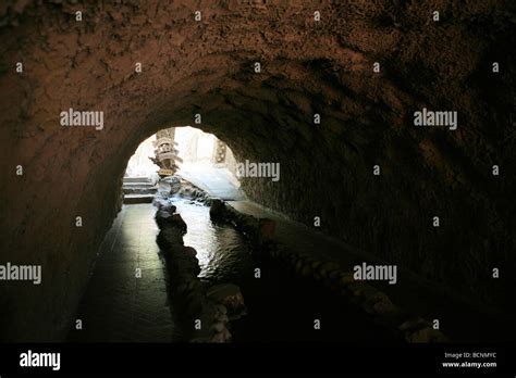 Karez irrigation system, Turpan, Xinjiang Uyghur Autonomous Region, China Stock Photo - Alamy